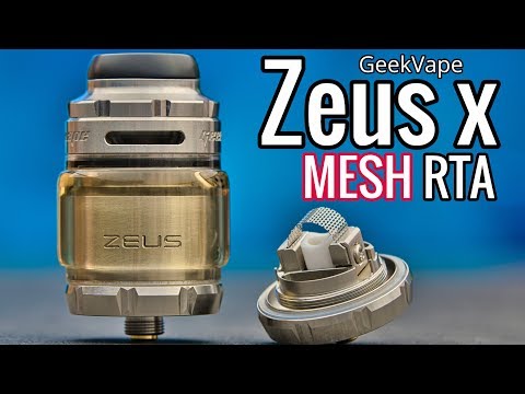 GeekVape ZEUS X MESH RTA – Review, Build & Chance to Score