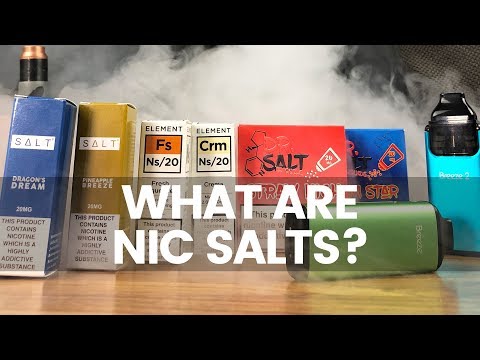 Nic Salts Explained, What Are They? | A Vape Nerd Tutorial