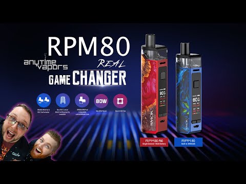 Smok RPM80 Pro, is NOT a salt nic device !
