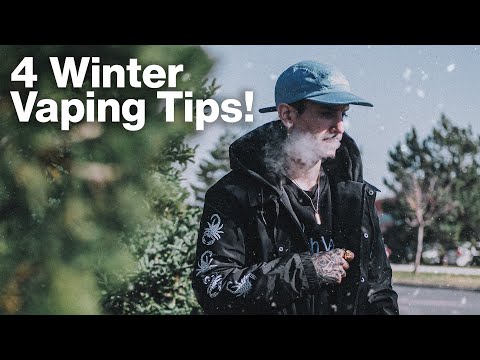 4 Winter Vaping Tips You Need to Know!