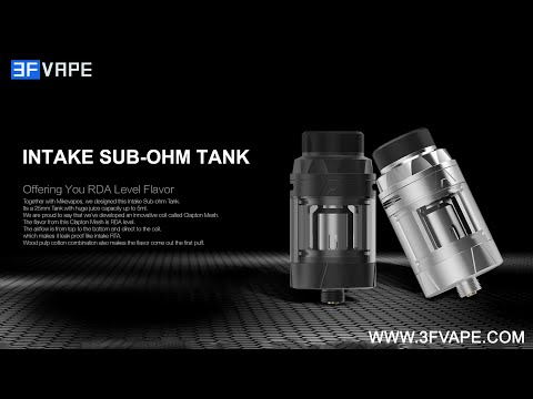 Augvape Intake Sub Ohm Tank Vape Atomizer