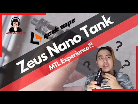 Geek Vape Zeus Nano Tank | MTL or Not?