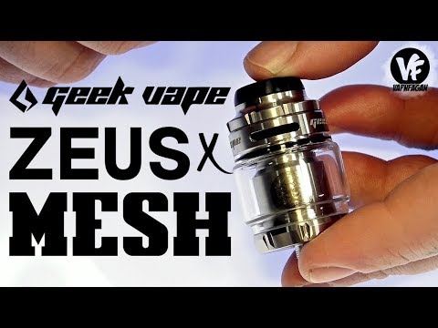 Geek Vape ZEUS X MESH – How to build with Mesh Coils