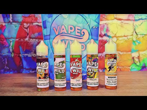 Quantity AND Quality? Vape Wild E-Juice Review! VapingwithTwisted419