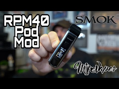 Smok RPM40 Pod Mod AIO Kit Review