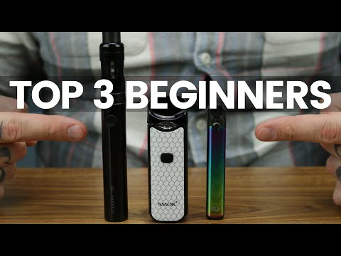 Top 3 Vaping Starter Kits of 2019 For The First Time Vaper