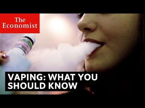 Vaping: what people are getting wrong | The Economist