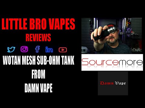 WOTAN MESH SUB OHM TANK FROM DAMN VAPE