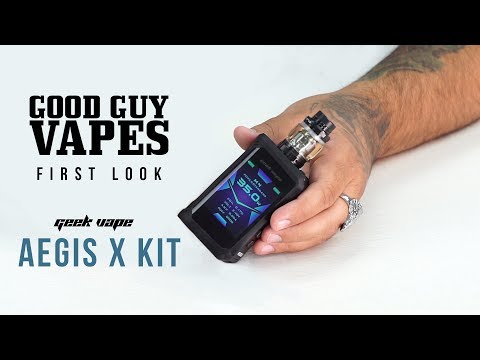 Good Guy Vapes First Look: Aegis X Kit