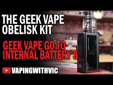 Geek Vape Obelisk Kit – Back to the high wattage kits…