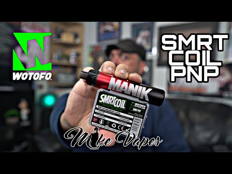 WoToFo SMRT Rebuildable PNP Coil With The Manik AIO