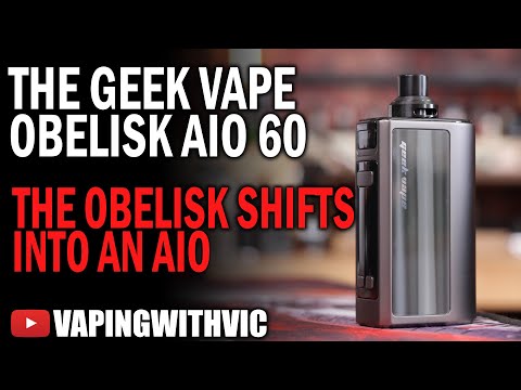 Obelisk AIO 60 by Geek Vape – The Obelisk enters the AIO arena