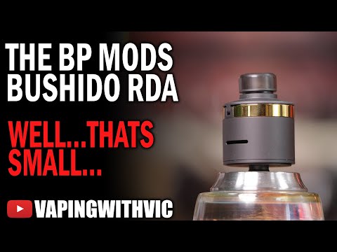The Bushido RDA (V3) by BP Mods – Flippy top is flippy…