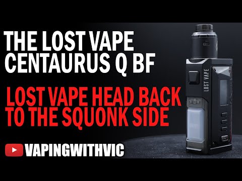 Lost Vape Centaurus Quest BF Kit – Lost Vape head back to squonks