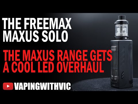 Freemax Maxus Solo – Ohhhhhhhhh LED's!