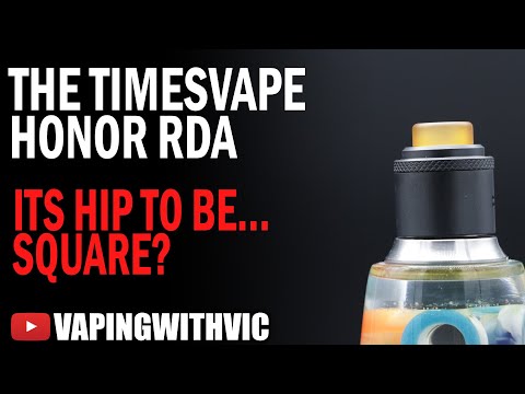 TimesVape Honor RDA – Square deck?