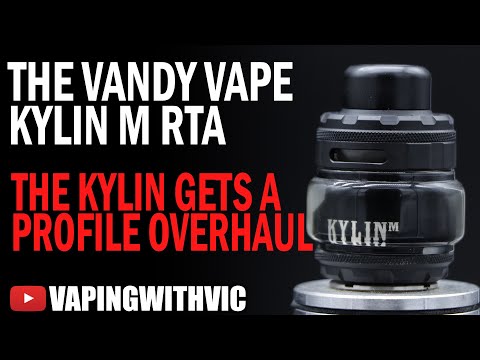 Vandy Vape Kylin M "Pro" RTA – Vandy turn the Kylin into a Profile…