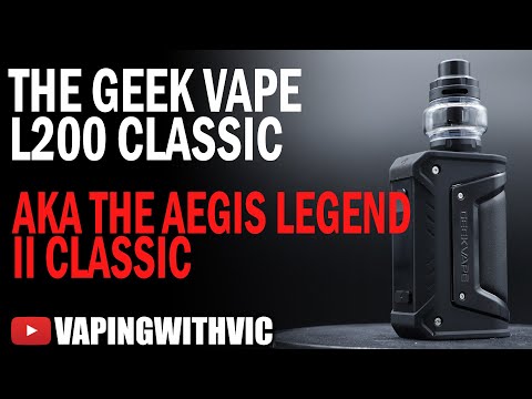 Geek Vape L200 Classic – Better known as the Legend 2 Classic…
