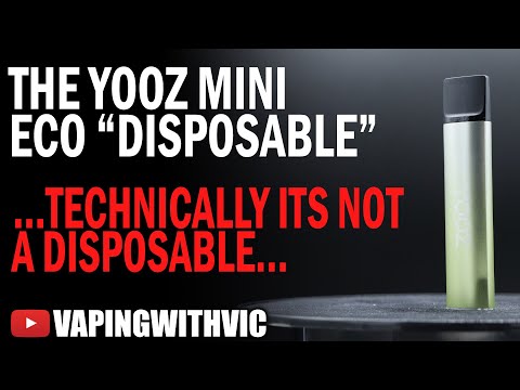 YOOZ Mini "Eco Disposable" – Technically its not a disposable though…